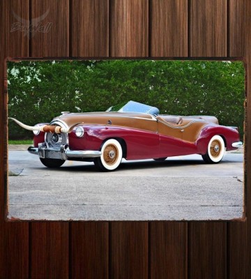 Металлическая табличка Duesenberg J 462 2522 Custom Speedster